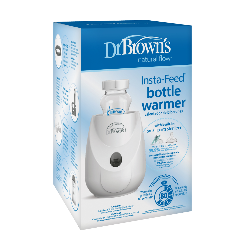 Dr. Brown's Insta Feed Bottle Warmer with Built-In Small Parts Sterilizer - MINIMEE KIDS