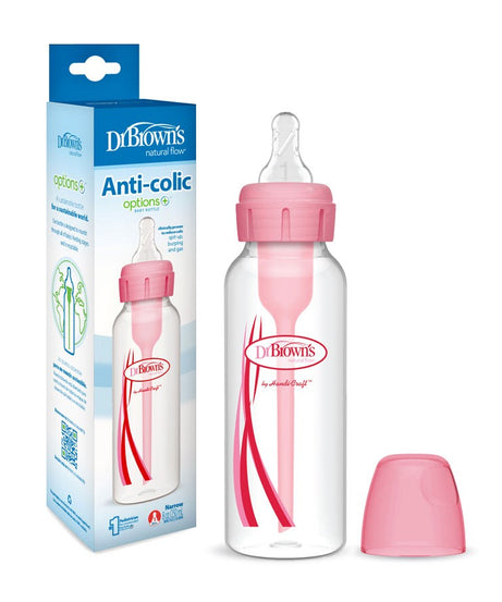 Dr. Brown’s Natural Flow Options+ Anti-Colic Baby Bottle Narrow - 250ml - MINIMEE KIDS