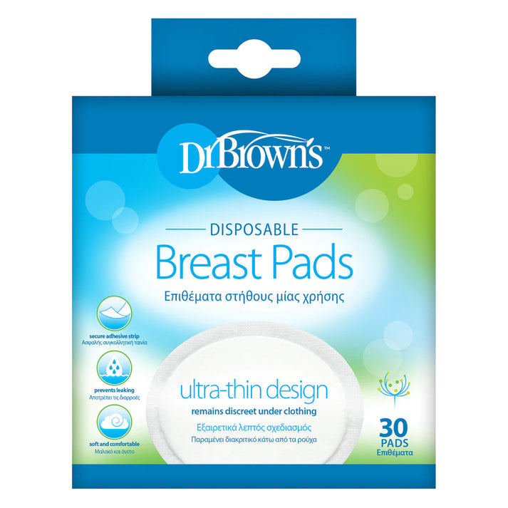 Dr Brown's Disposable Breast Pads Soft & Comfortable - 30 Pads