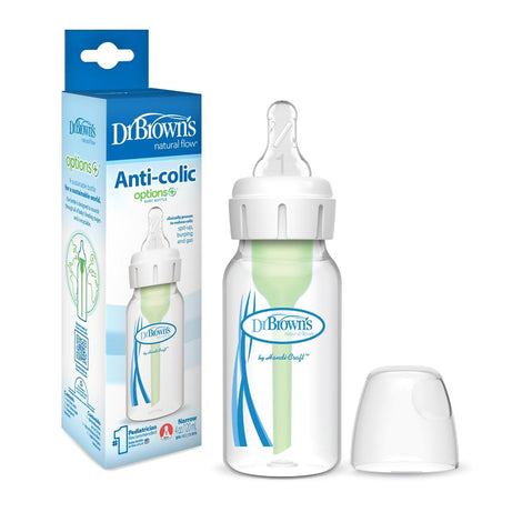 Dr. Brown’s Natural Flow Anti-Colic Options+ Narrow Neck Bottle - Teat Level 1 | 120ml