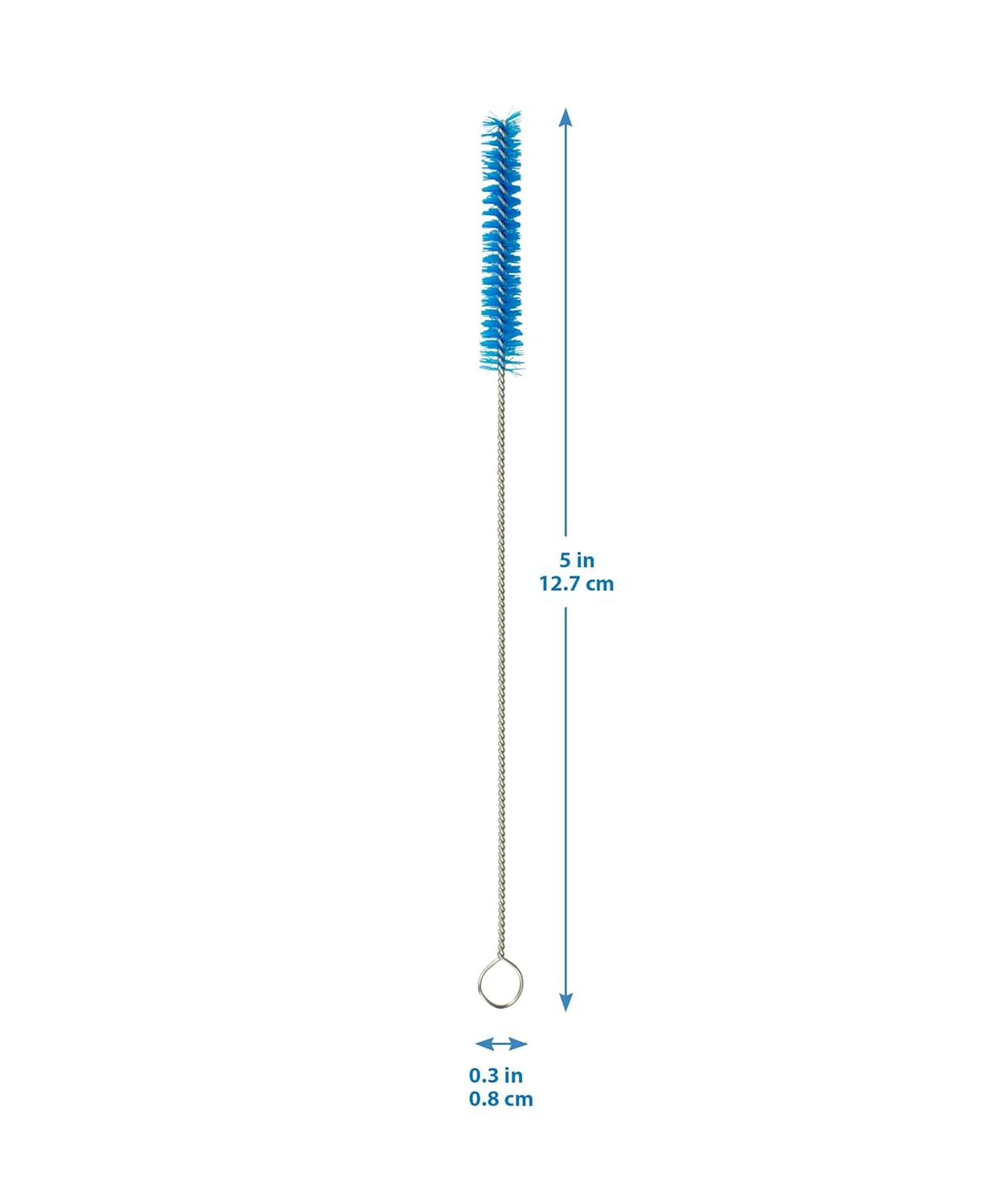 Dr. Brown's Natural Flow Cleaning Brushes - Essential Cleaning Set for Bottle Parts, Straws, and Sippy Spouts | BPA-Free | Pack of 4 Brushes
