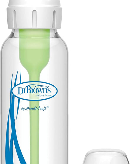 Dr. Brown's Options+ Anti-Colic 250 ml Narrow Glass Bottle for Babies 0+ Months