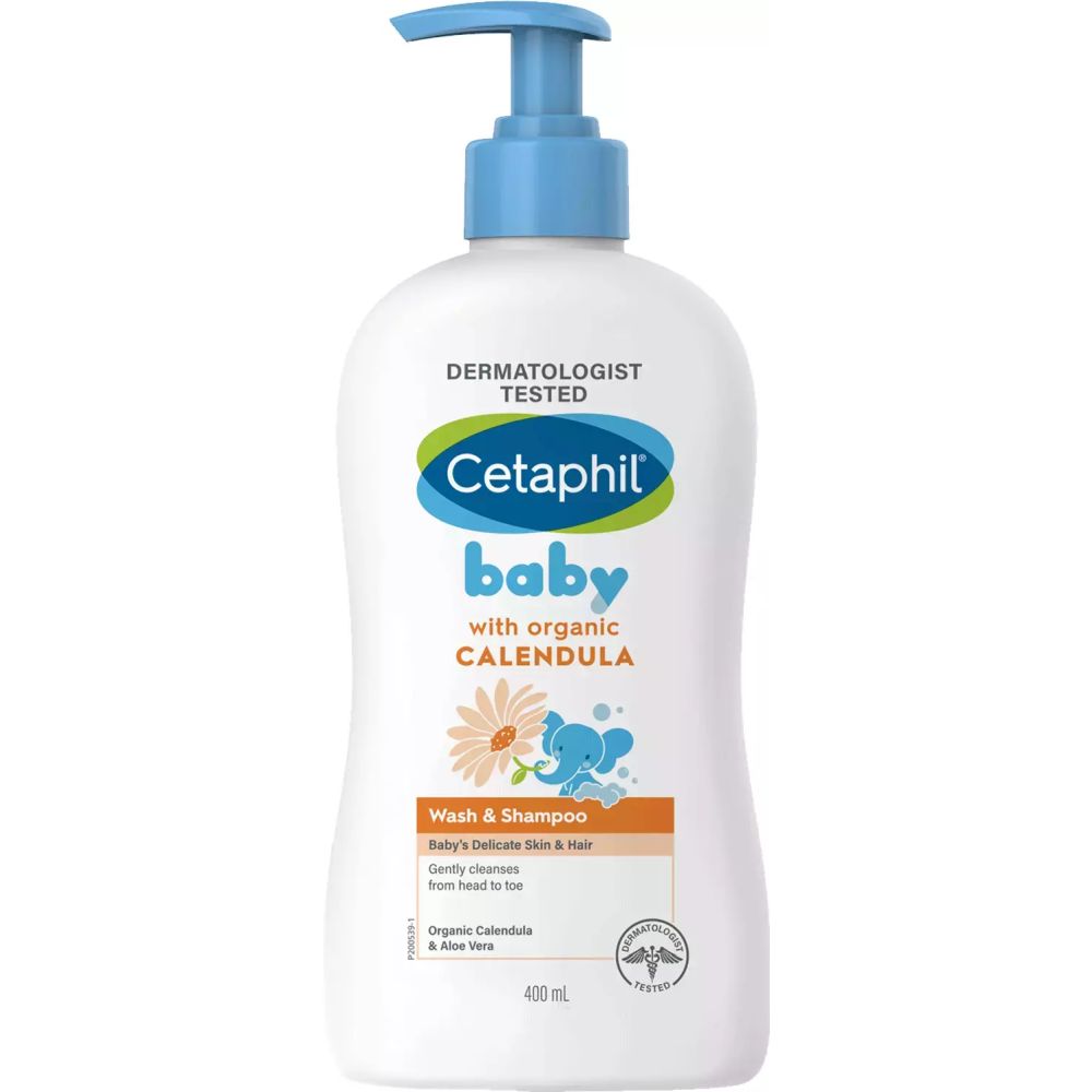 Cetaphil Baby Daily Lotion with Organic Calendula for Baby's Delicate Skin - 400ml - MINIMEE KIDS