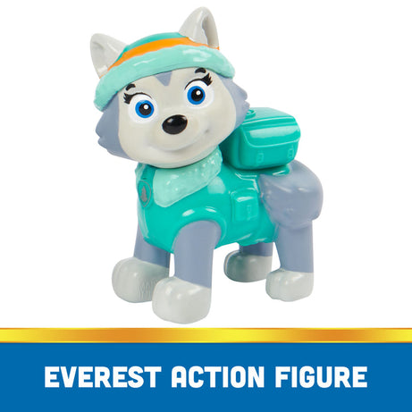 Paw Patrol Everest’s Snow Plow - Eco-Friendly Toy Vehicle with Collectible Everest Figure for Kids Ages 3 and Up