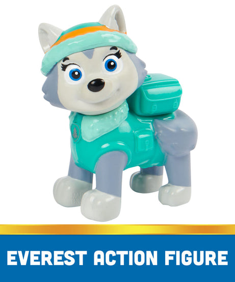 Paw Patrol Everest’s Snow Plow - Eco-Friendly Toy Vehicle with Collectible Everest Figure for Kids Ages 3 and Up