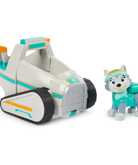 Paw Patrol Everest’s Snow Plow - Eco-Friendly Toy Vehicle with Collectible Everest Figure for Kids Ages 3 and Up