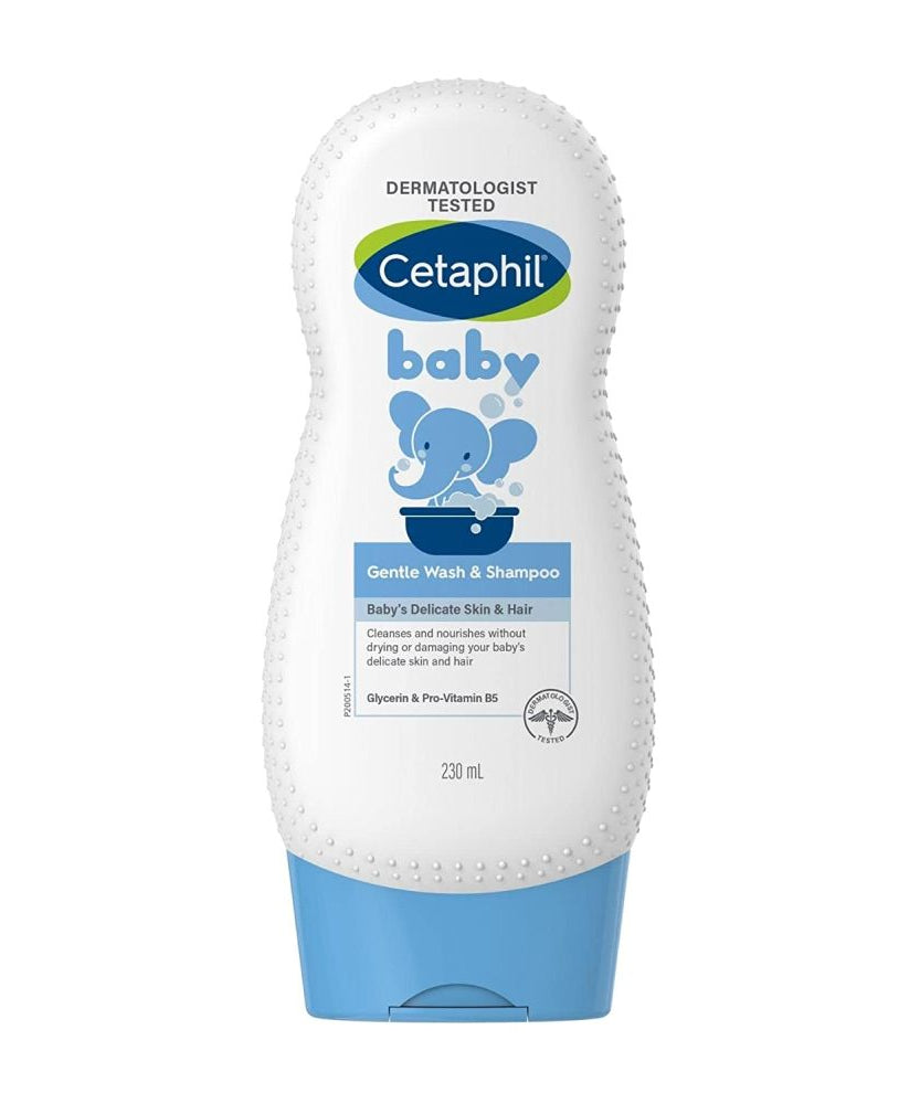 Cetaphil Baby gentle Wash & Shampoo for Baby's Delicate Skin & Hair - 230 ml - MINIMEE KIDS