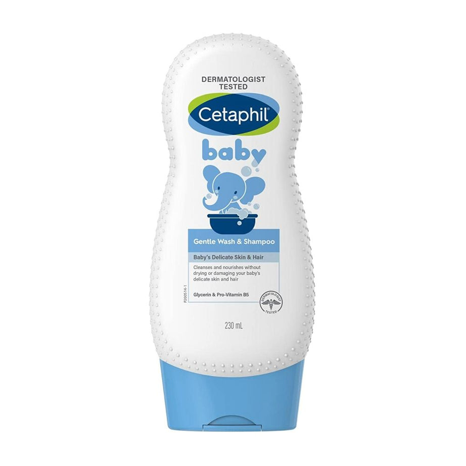 Cetaphil Baby gentle Wash & Shampoo for Baby's Delicate Skin & Hair - 230 ml