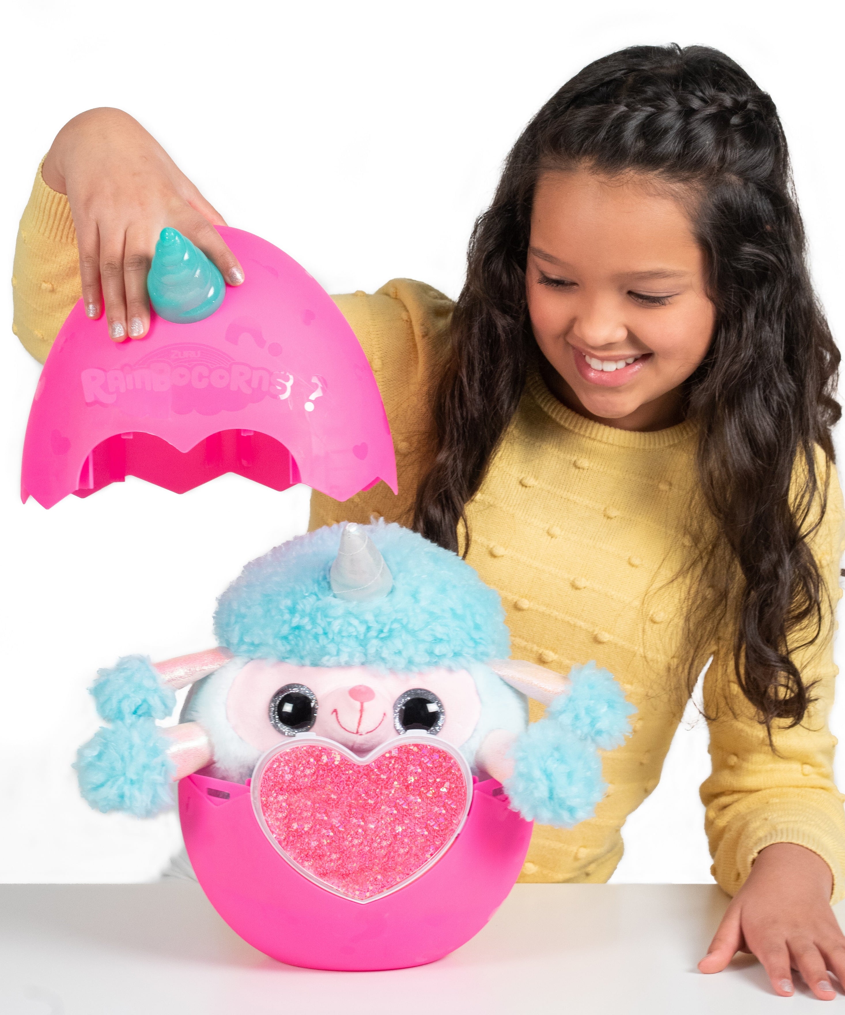 Zuru Rainbocorns Fairycorn Surprise - Magical Plush Toy with Wearable Fairy Wings, Fun Surprises Inside, for Girls Ages 3+
