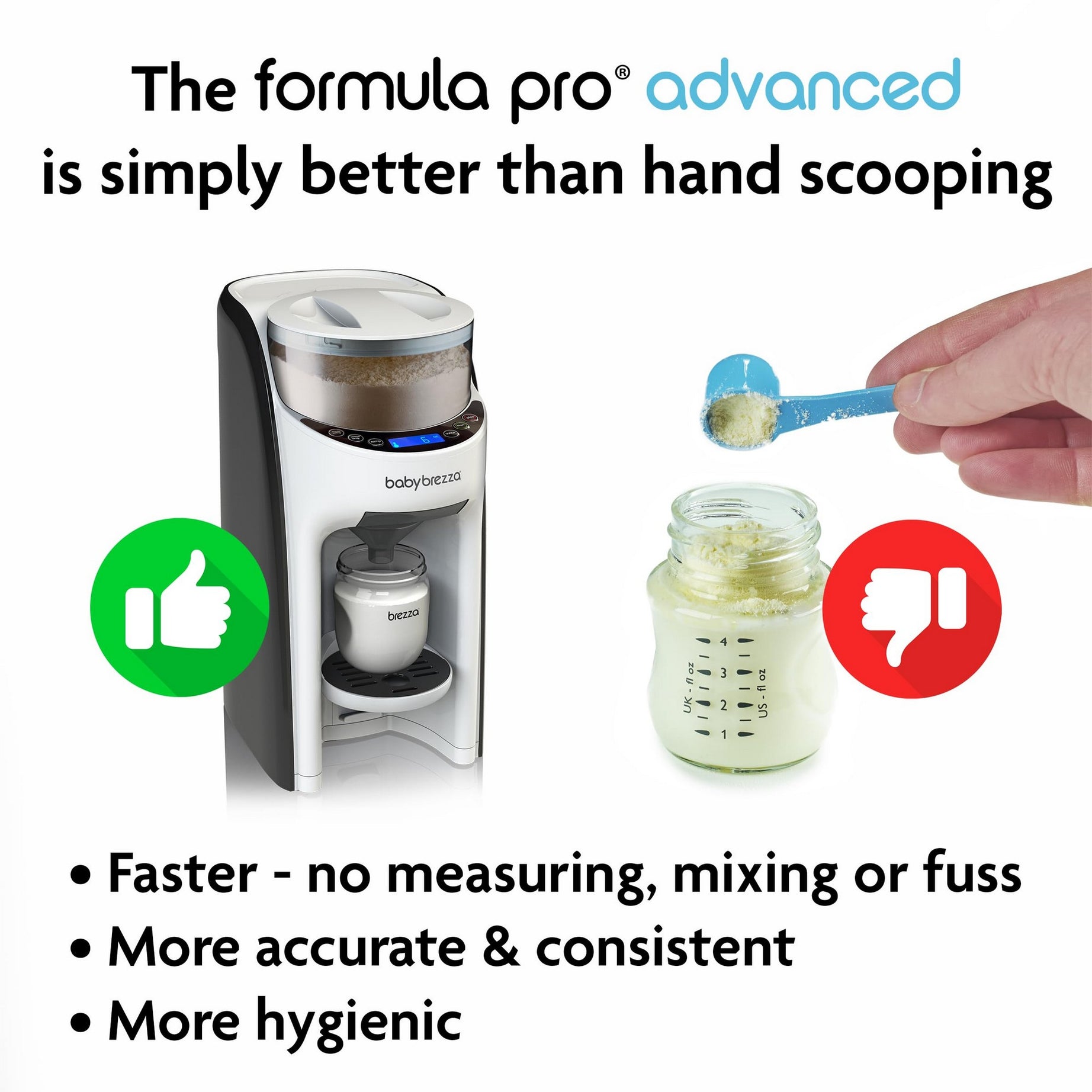 Baby Brezza Formula Pro Advanced The Smart Milk Formula Dispenser - MINIMEE KIDS