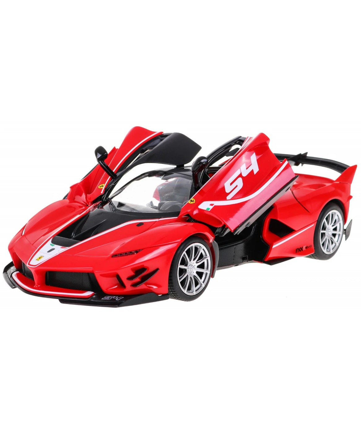 RASTAR R/C 1:14 Ferrari FXX K Evo – Officially Licensed Remote Control Supercar with Working Lights, Manually Opening Doors & Realistic Ferrari Styling – Red | Perfect Gift for Kids 6 Years & Above - MINIMEE KIDS