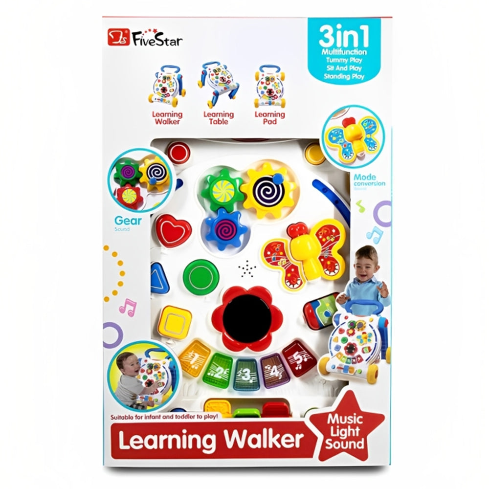 FiveStar Learning Walker 3 in 1 Multi-Function Learning Table & Pad - 10% OFF