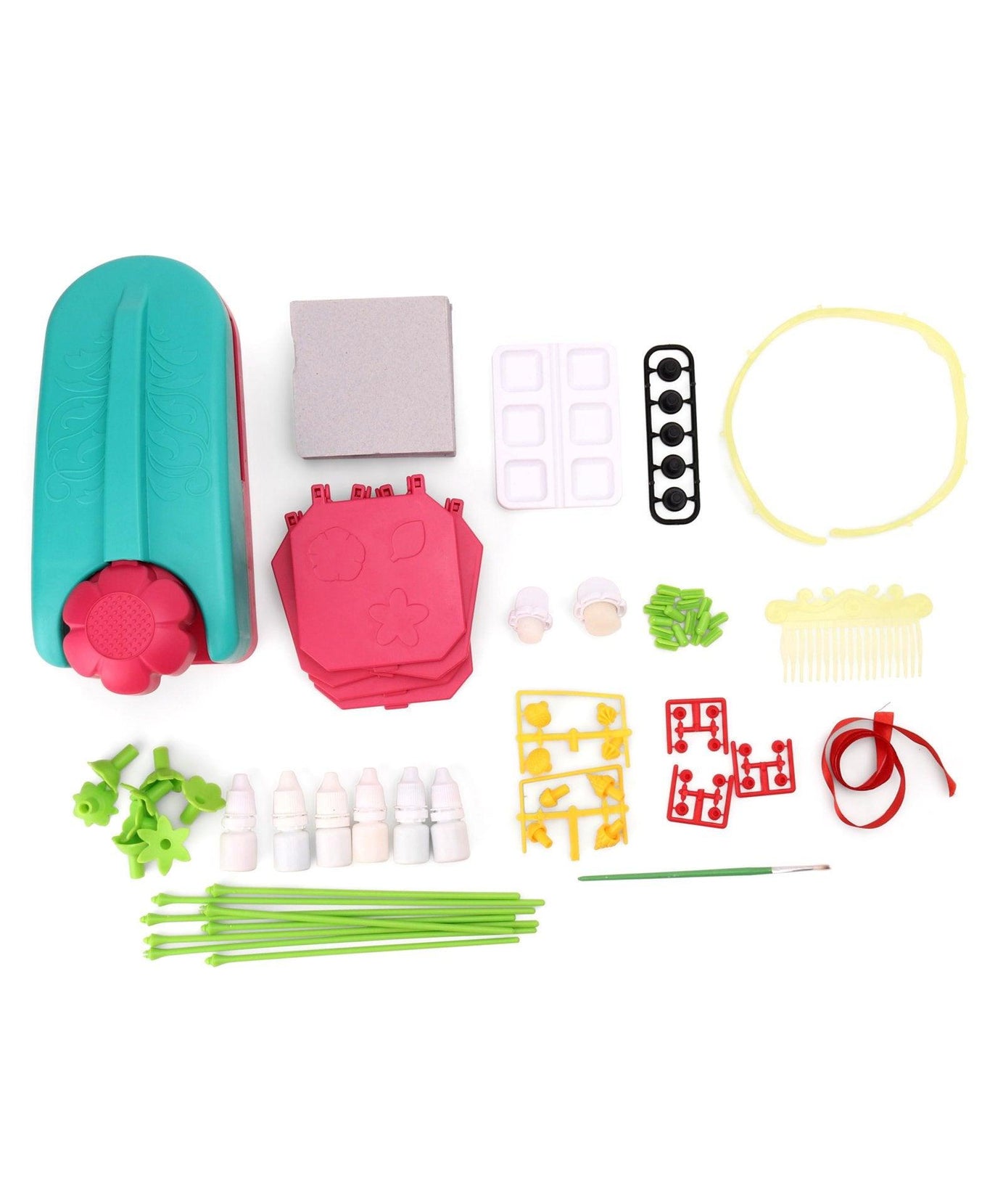 Funskool Handycrafts Blooming Flowers - Creative Paper Flower Making Kit for Kids Ages 8+ | Includes Tiara, Comb, and Floral Decorations - MINIMEE KIDS