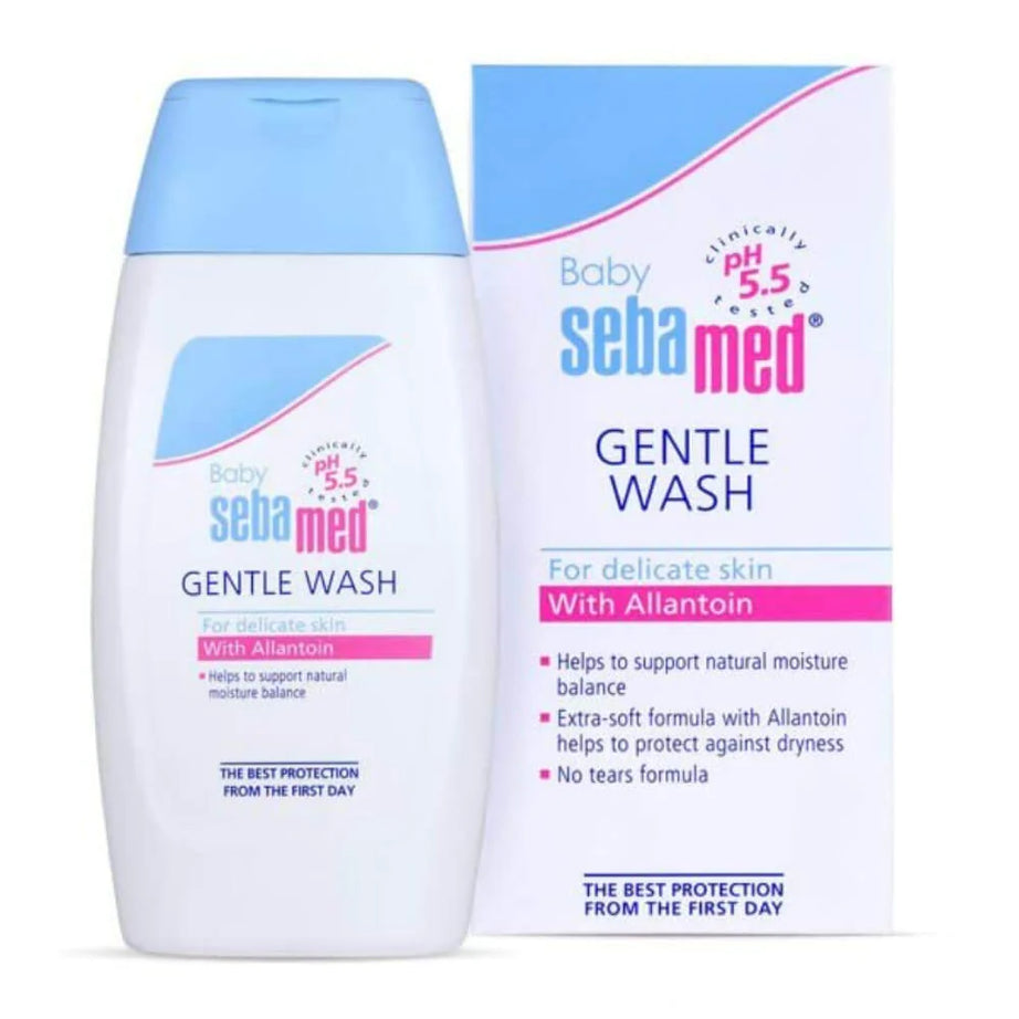 Baby Sebamed Gentle Wash For Delicate Skin with Allantoin - 200ml - MINIMEE KIDS
