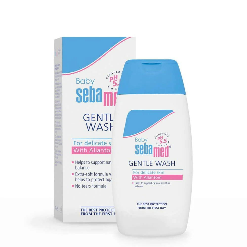 Baby Sebamed Gentle Wash For Delicate Skin with Allantoin - 200ml - MINIMEE KIDS