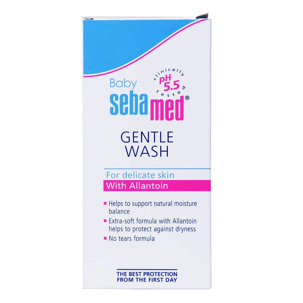 Baby Sebamed Gentle Wash For Delicate Skin with Allantoin - 200ml - MINIMEE KIDS
