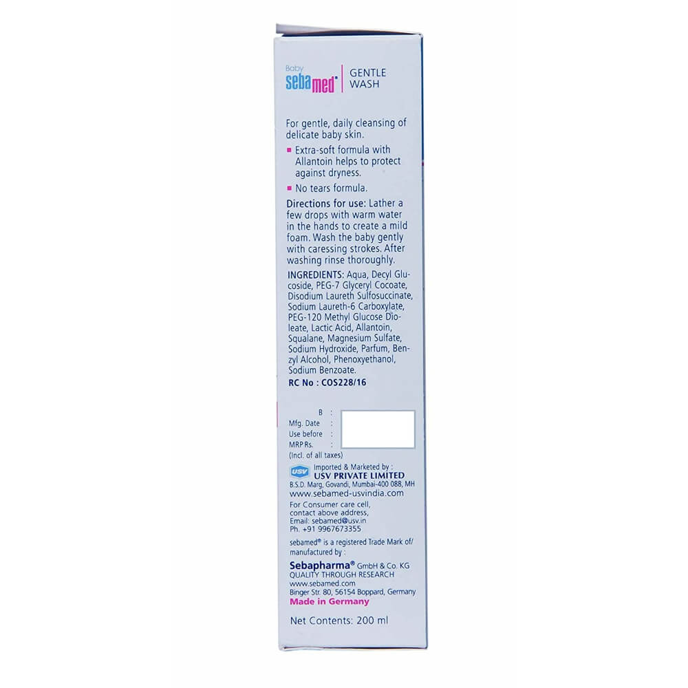 Baby Sebamed Gentle Wash For Delicate Skin with Allantoin - 200ml - MINIMEE KIDS