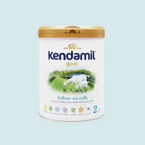 Kendamil Goat Follow-On Milk Powder Stage 2 (6-12 Months) | 800g | Gentle Nutrition for Growing Babies | UK Made