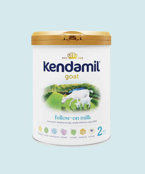 Kendamil Goat Follow-On Milk (Stage 2) | Gentle A2 Goat Milk Formula for Growing Babies (6-12 Months) | Palm Oil-Free & Vegetarian-Friendly | 800g, UK Made - MINIMEE KIDS