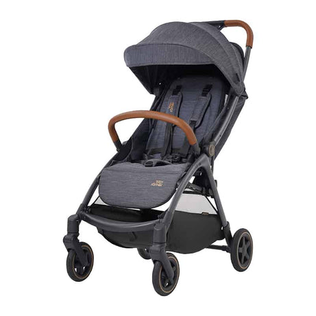 GRAVITY II AUTO ONE-HANDED FOLD STROLLER MARBLE BLUE