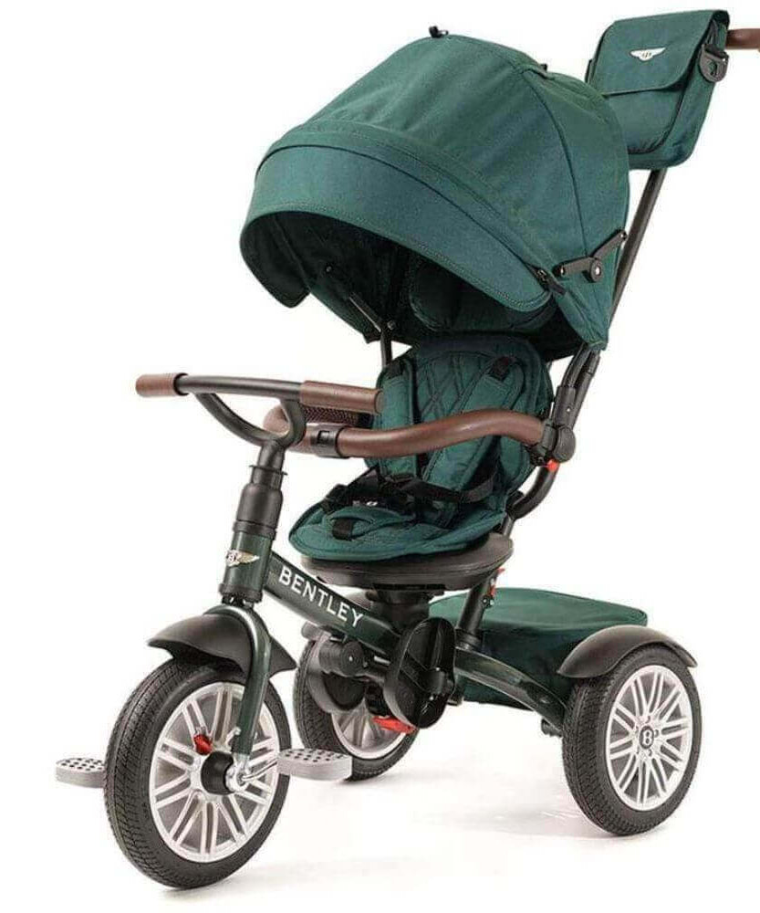 Bentley Mulliner 6-in-1 Convertible Baby Tricycle and Stroller – Luxury Baby Ride with Multiple Modes and Premium Design - MINIMEE KIDS