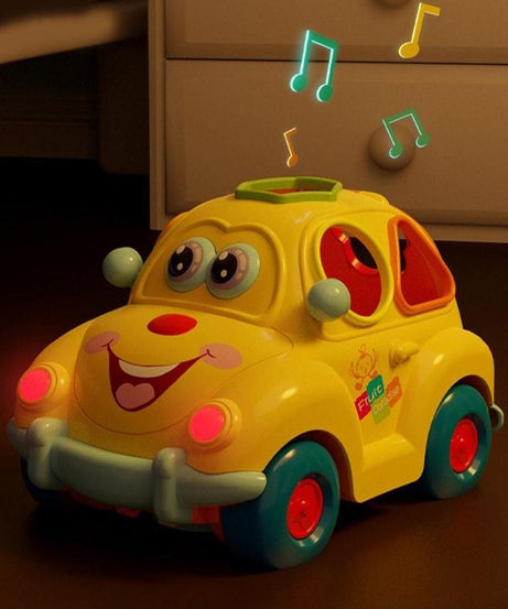 Hola Super Fun Fruit Car - Interactive Shape Sorter & Learning Toy for Toddlers 18M+