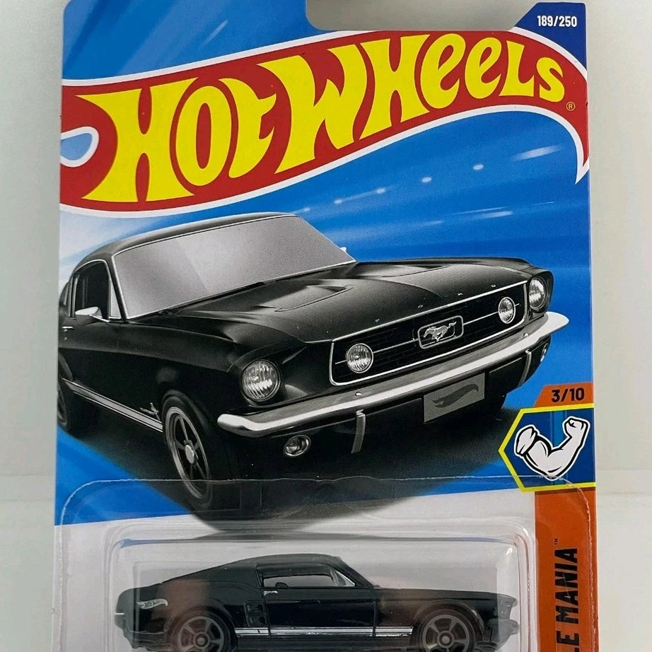 Hot Wheels '67 Mustang (189/250) | Muscle Mania Series (3/10) | 1:64 Scale Die-Cast Classic American Muscle Car for Kids & Collectors | J Case 2025 Mainlines