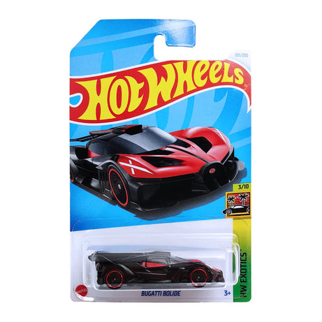 Hot Wheels Bugatti Bolide - HW Exotics 3/10 - 185/250 | 1:64 Scale Die-Cast Model Car for Collectors & Kids 3+ Years