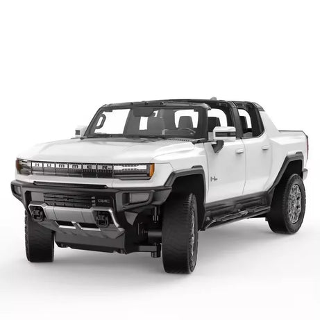 GMC Hummer EV RC Car 1/16 Scale | Licensed Remote Control Toy with Open Doors, Working LED Lights, Phone Holder, and Unique Crab Walking Mode by Rastar | Perfect Gift for Kids and Collectors