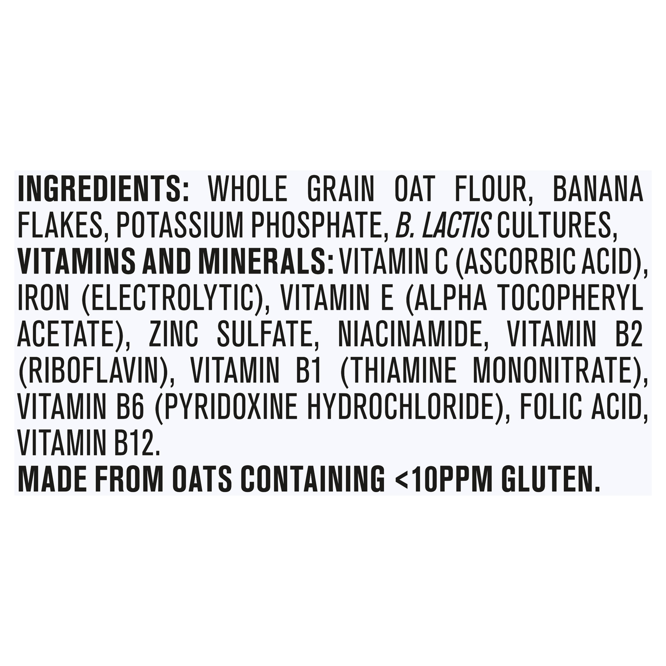 Gerber Oatmeal Banana Probiotic Cereal – 227g Iron-Fortified Whole Grain Infant Cereal, Made with Real Fruit, Probiotics for Sitter Babies (6+ Months)