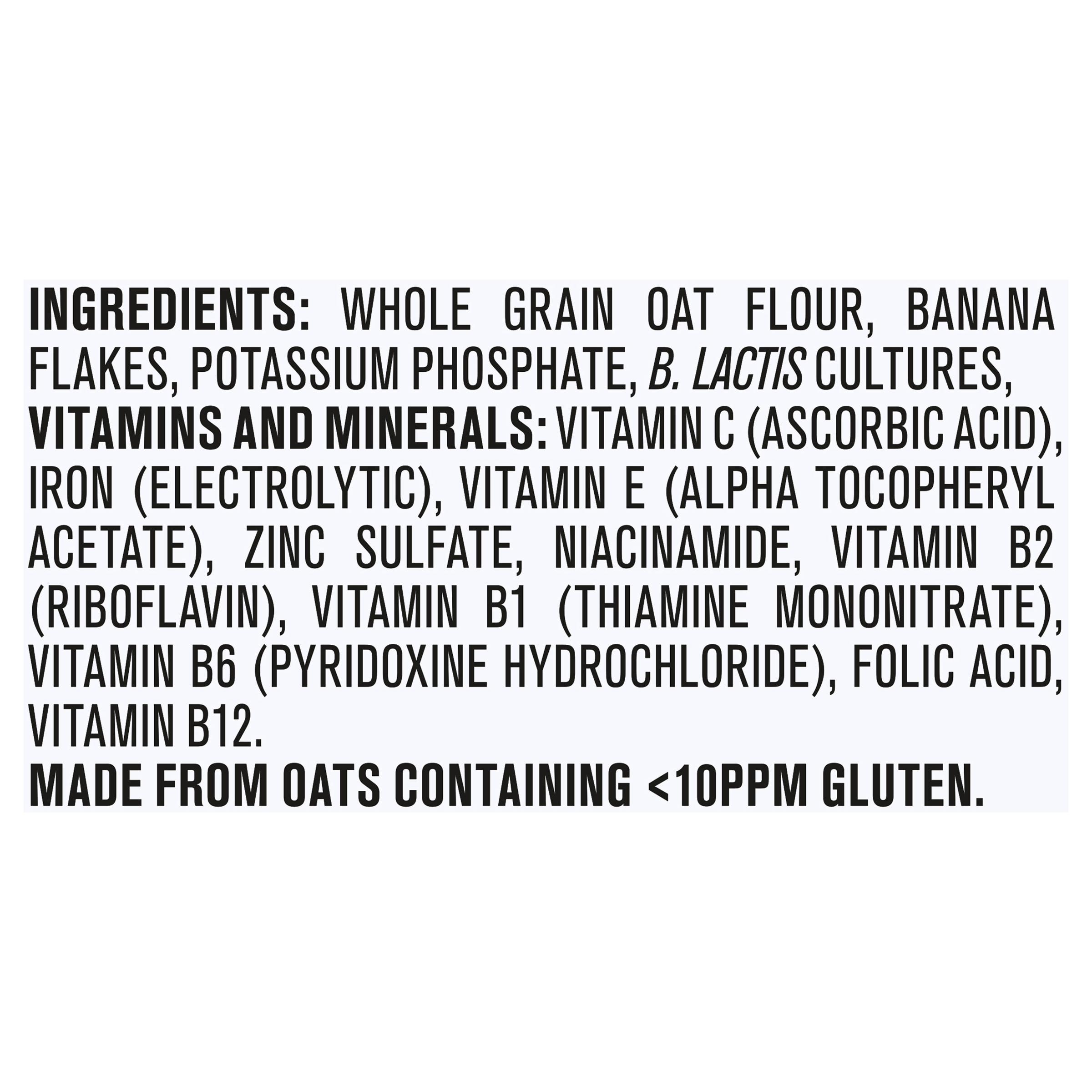 Gerber Oatmeal Banana Probiotic Cereal – 227g Iron-Fortified Whole Grain Infant Cereal, Made with Real Fruit, Probiotics for Sitter Babies (6+ Months)