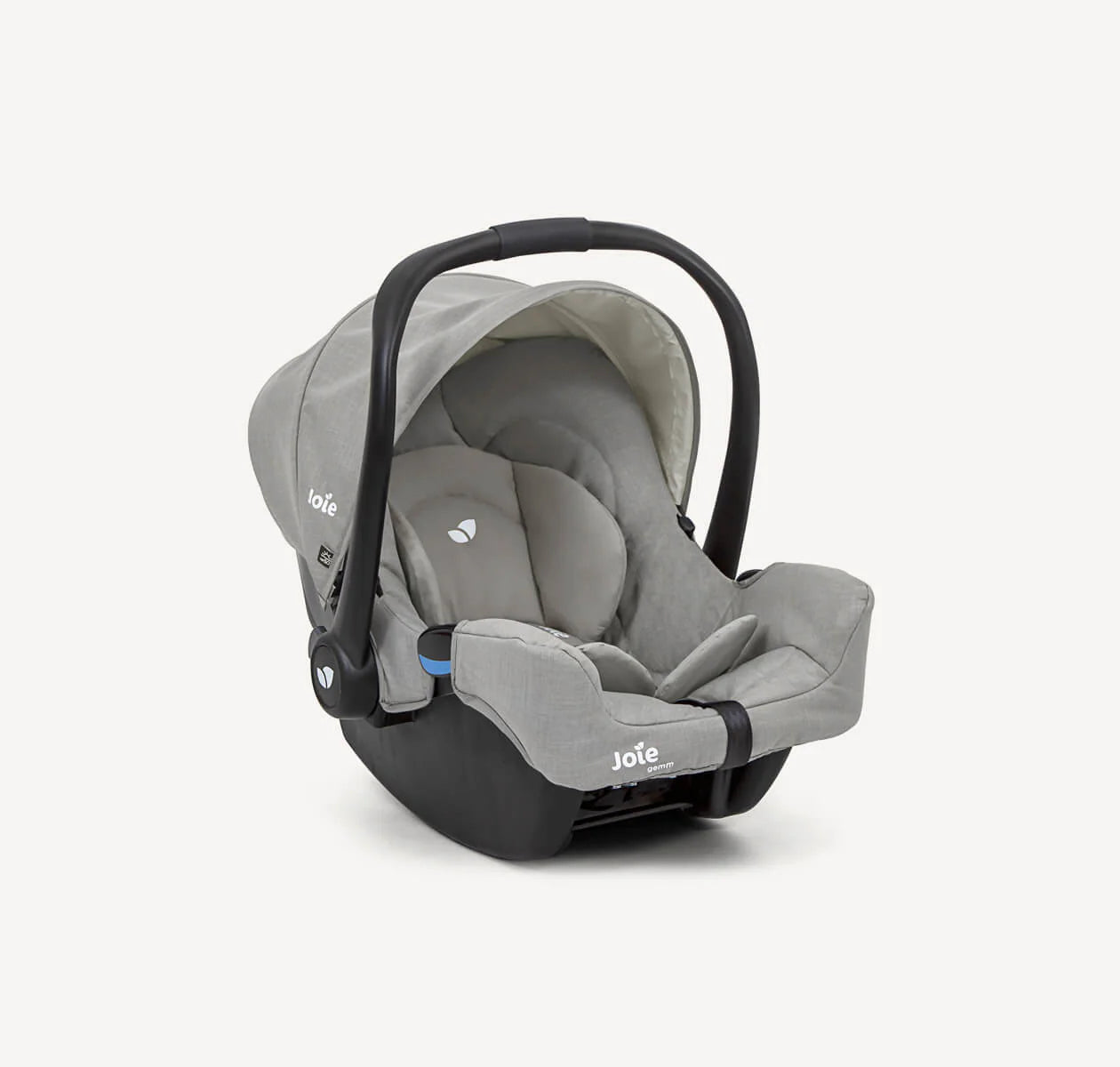 Joie Gemm™ Group 0+ Infant Car Seat | FAA Approved Aviation Carrier for Birth to 13kg | ECE R44/04 Certified | Side Impact Protection & SoftTouch 5-Point Harness | Available in Pebble, Foggy Grey, Shale & Ember - MINIMEE KIDS