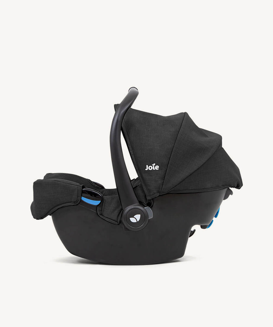 Joie Gemm™ Group 0+ Infant Car Seat | FAA Approved Aviation Carrier for Birth to 13kg | ECE R44/04 Certified | Side Impact Protection & SoftTouch 5-Point Harness | Available in Pebble, Foggy Grey, Shale & Ember - MINIMEE KIDS