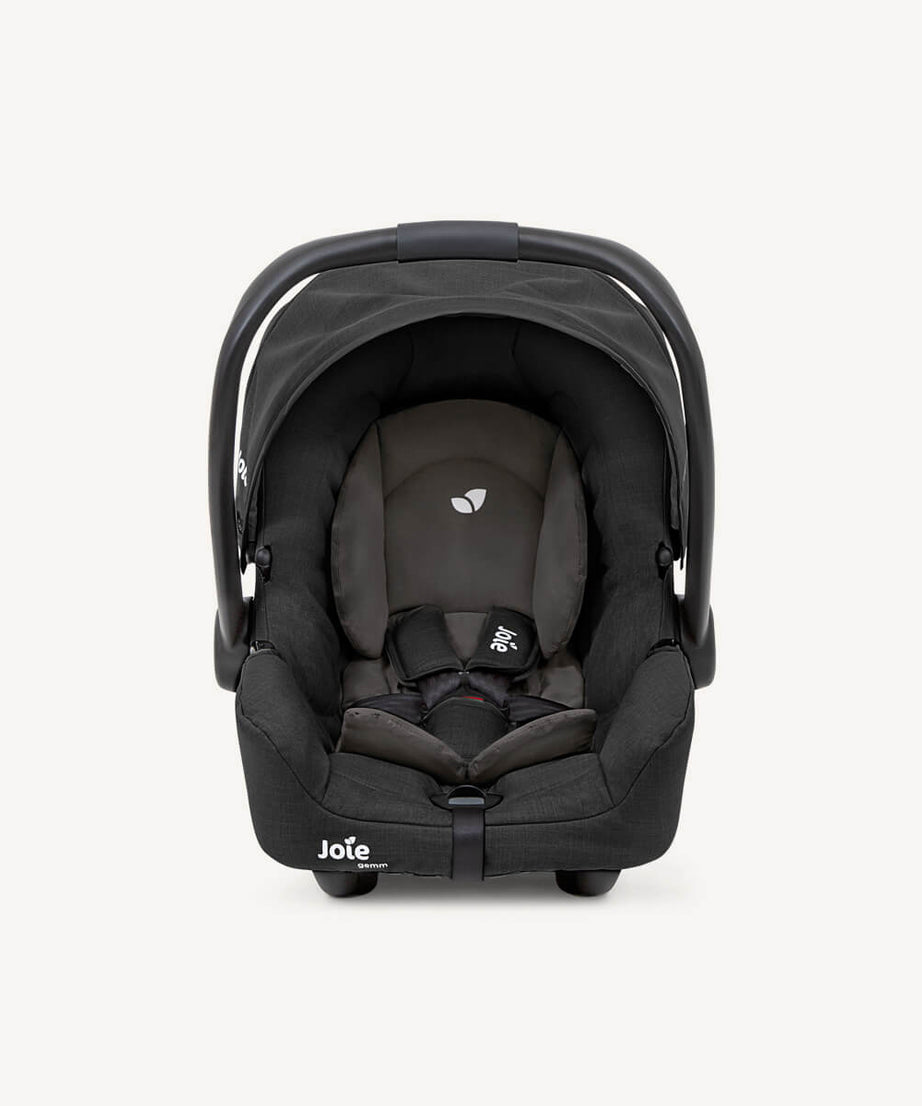 Joie Gemm™ Group 0+ Infant Car Seat | FAA Approved Aviation Carrier for Birth to 13kg | ECE R44/04 Certified | Side Impact Protection & SoftTouch 5-Point Harness | Available in Pebble, Foggy Grey, Shale & Ember - MINIMEE KIDS