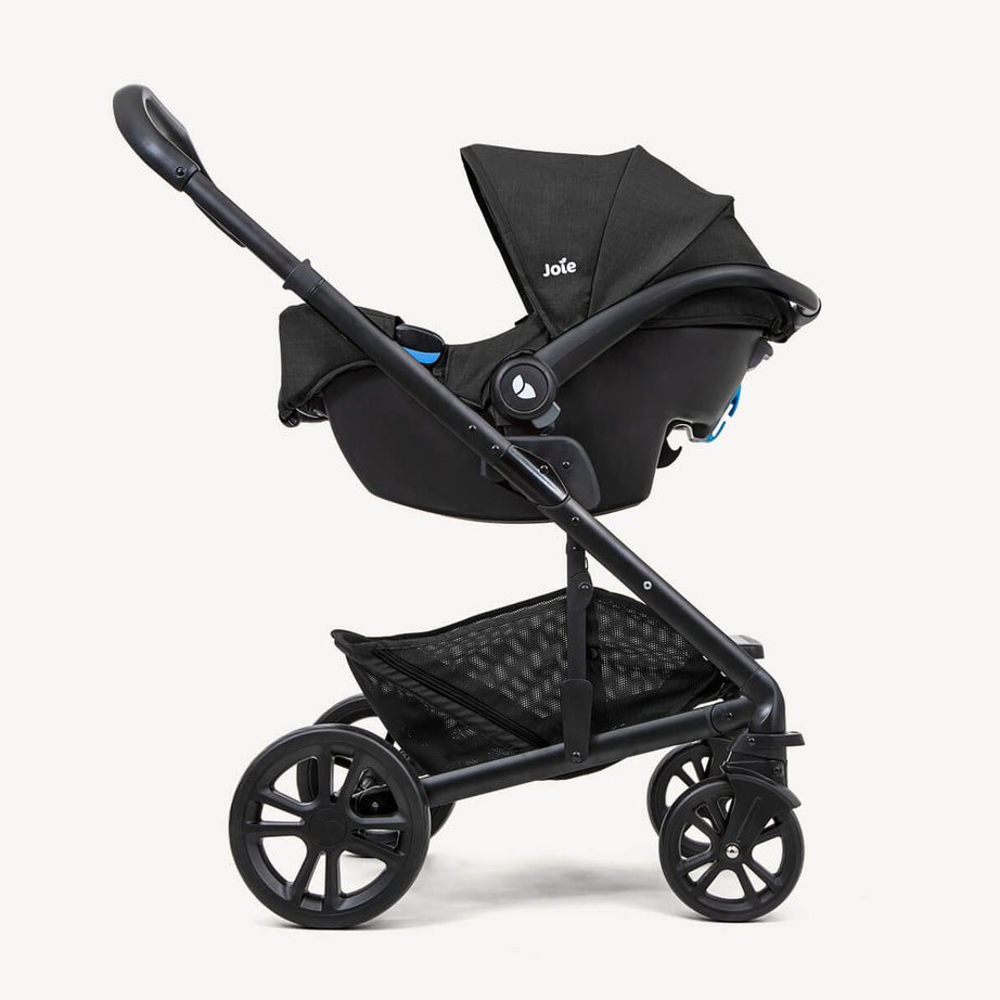 Joie Gemm™ Group 0+ Infant Car Seat - Rearward Facing from Birth to 13kg | ECE R44/04 Certified | Airline Approved | SoftTouch 5-Point Harness | Shale Colour