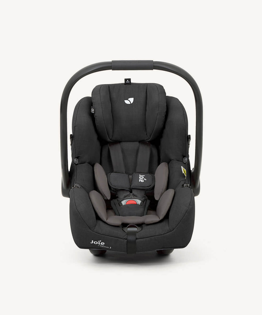 Joie i-Gemm™ 3 i-Size Infant Car Seat | FAA Approved Aviation Carrier for Birth to 12 Months (40-85cm) | Tri-Protect™ Headrest with Intelli-Fit™ Memory Foam | 90° Spin Compatible - MINIMEE KIDS
