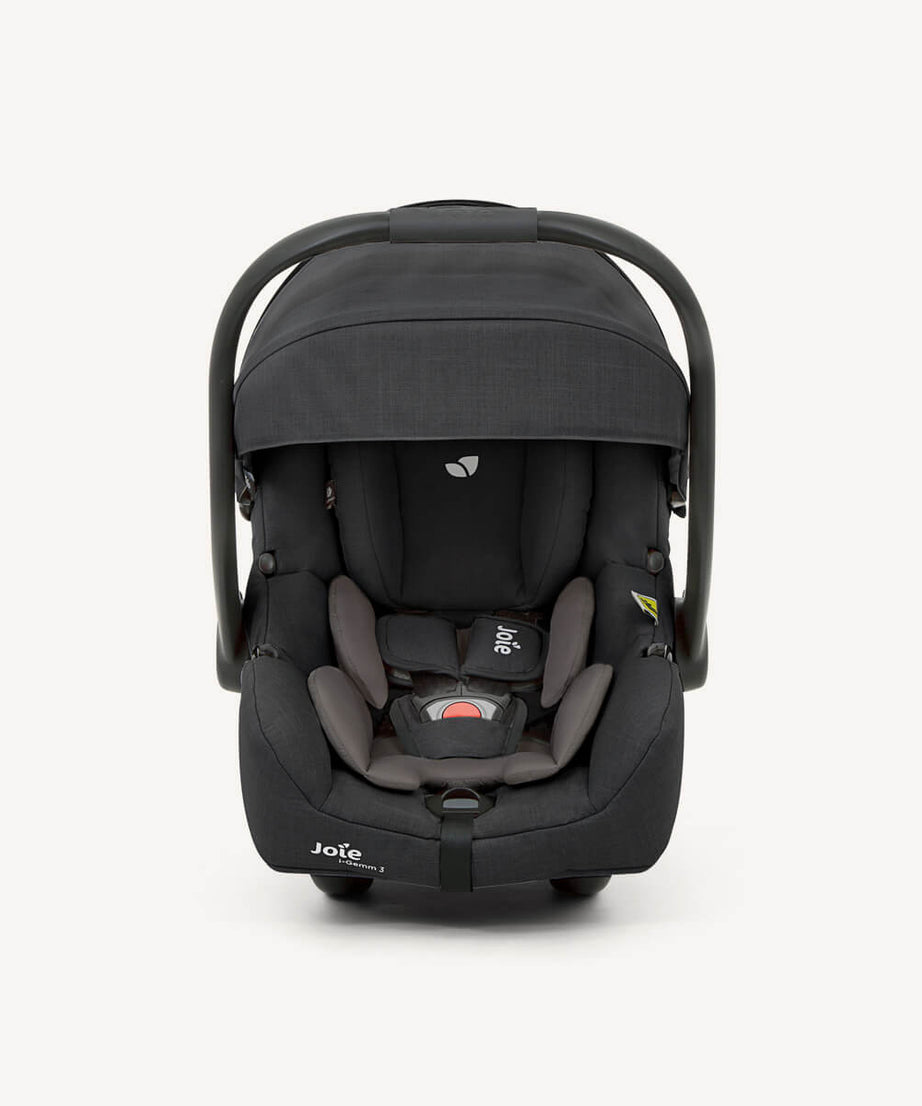 Joie i-Gemm™ 3 i-Size Infant Car Seat | FAA Approved Aviation Carrier for Birth to 12 Months (40-85cm) | Tri-Protect™ Headrest with Intelli-Fit™ Memory Foam | 90° Spin Compatible - MINIMEE KIDS