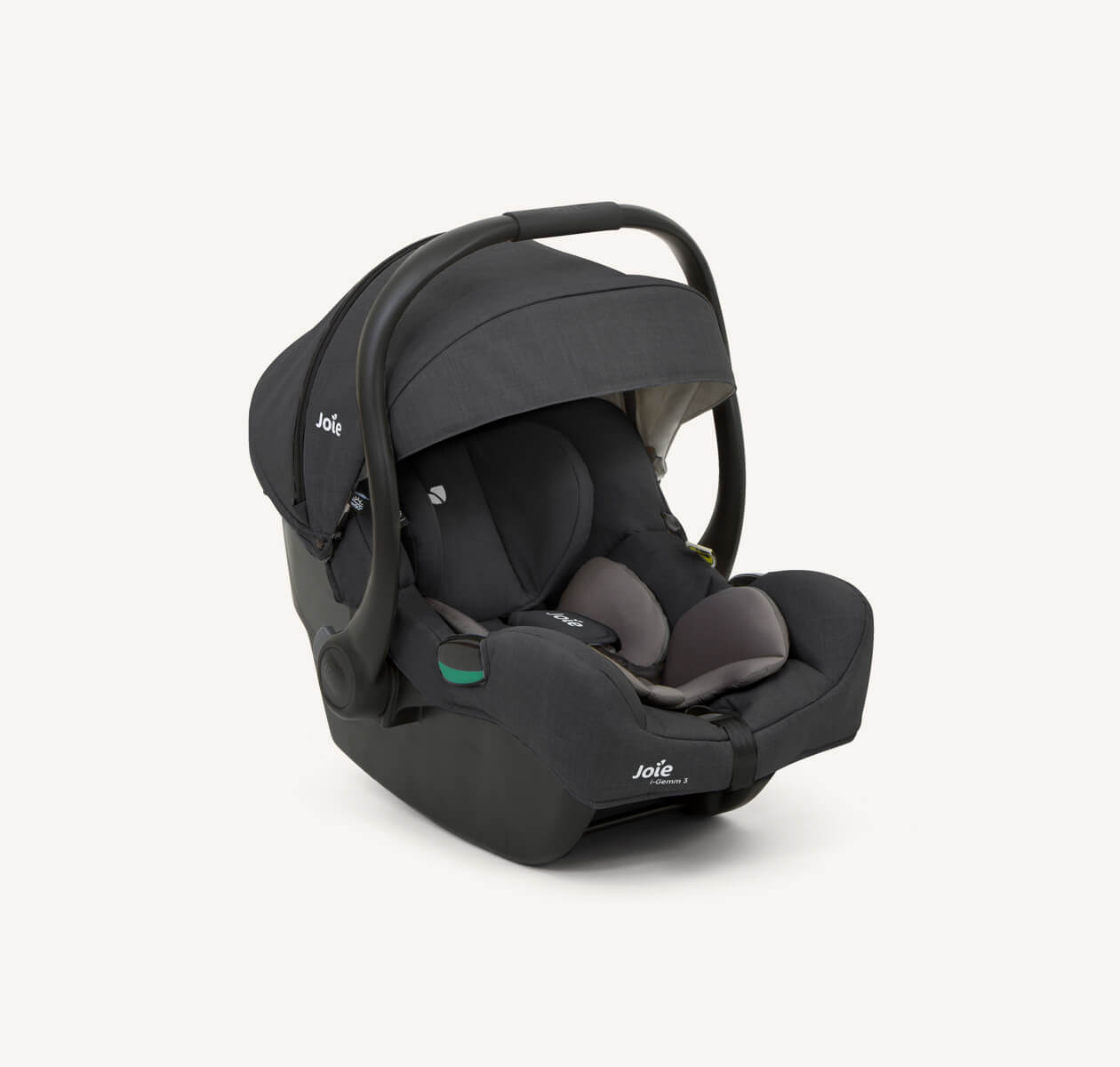 Joie i-Gemm™ 3 i-Size Infant Car Seat | FAA Approved Aviation Carrier for Birth to 12 Months (40-85cm) | Tri-Protect™ Headrest with Intelli-Fit™ Memory Foam | 90° Spin Compatible - MINIMEE KIDS