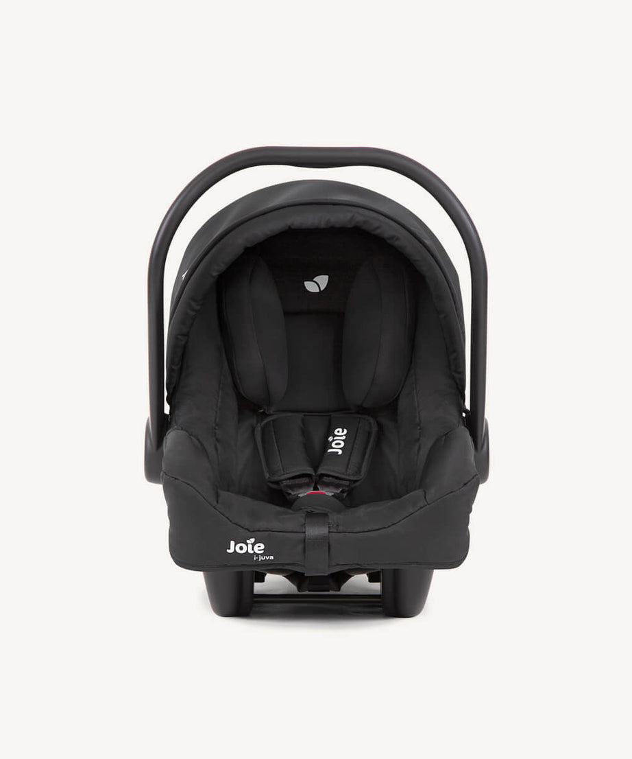Joie i-Juva™ i-Size Infant Car Seat - Shale | Ultra-Lightweight (2.96kg) Rear-Facing Carrier | Birth to 13kg (approx. 12 months) | FAA Approved for Air Travel | ECE R129/03 Certified - MINIMEE KIDS