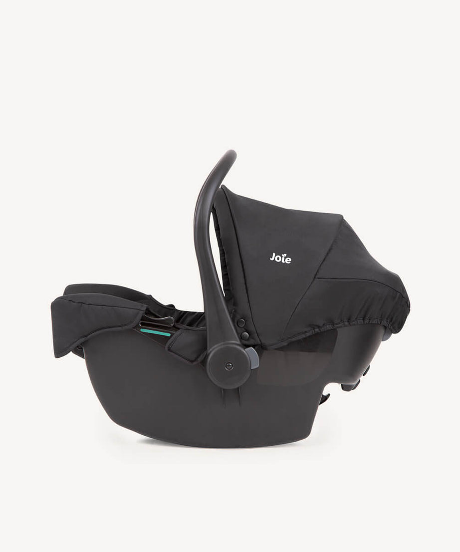 Joie i-Juva™ i-Size Infant Car Seat - Shale | Ultra-Lightweight (2.96kg) Rear-Facing Carrier | Birth to 13kg (approx. 12 months) | FAA Approved for Air Travel | ECE R129/03 Certified - MINIMEE KIDS