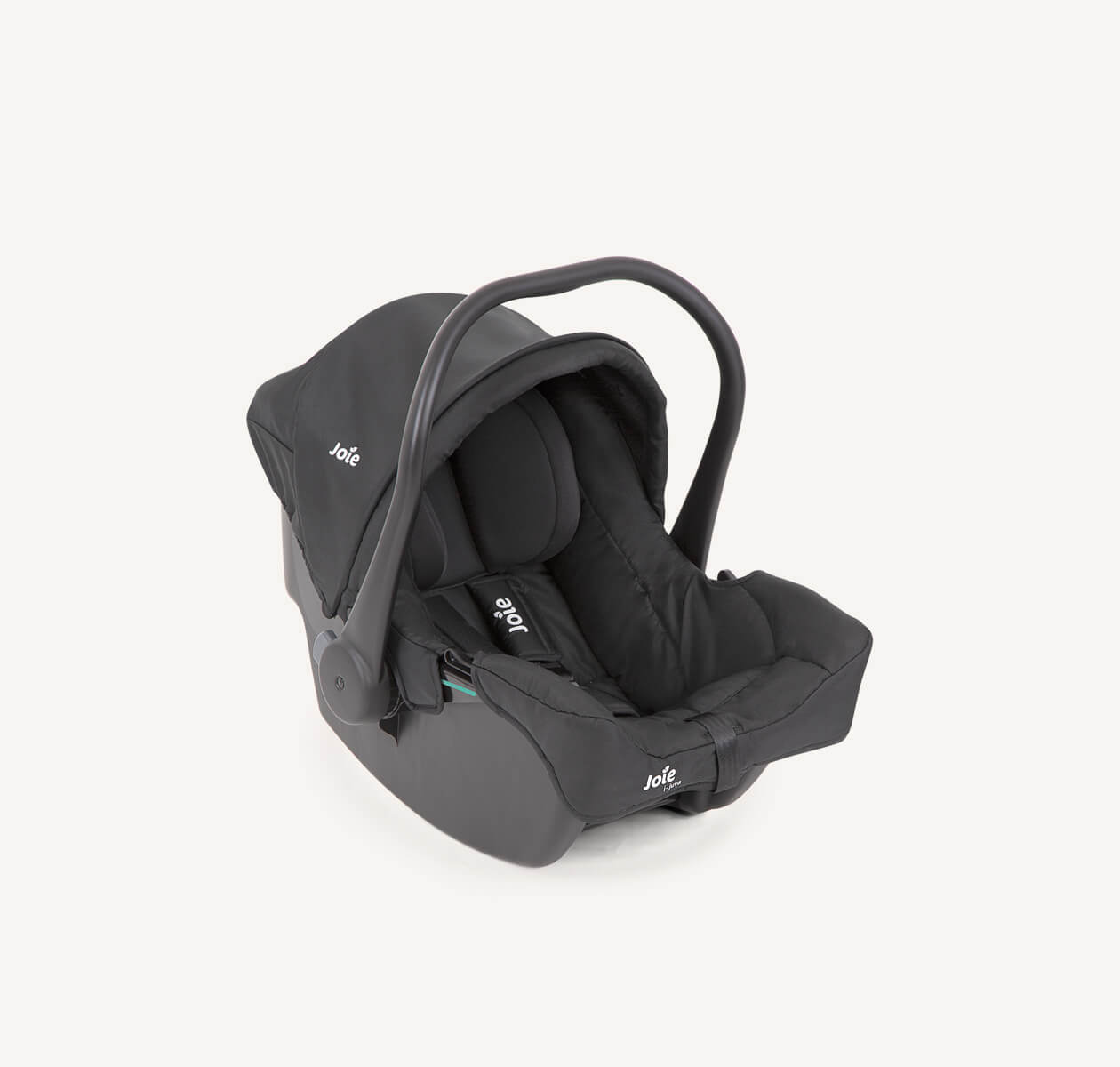 Joie i-Juva™ i-Size Infant Car Seat - Shale | Ultra-Lightweight (2.96kg) Rear-Facing Carrier | Birth to 13kg (approx. 12 months) | FAA Approved for Air Travel | ECE R129/03 Certified - MINIMEE KIDS