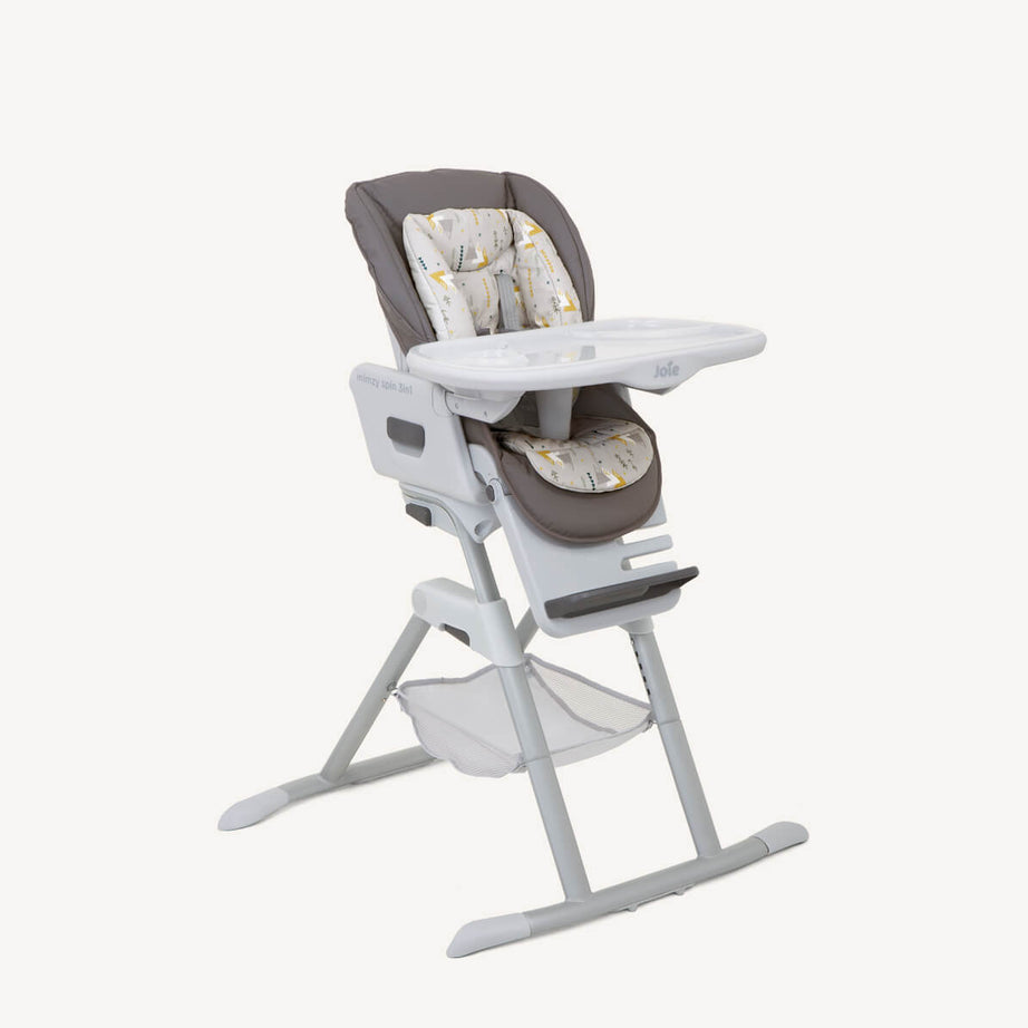 Joie Mimzy™ Spin 3-in-1 Highchair - 360° Spinning Design for Baby Mealtime - Geometric Mountains