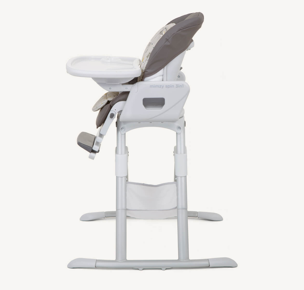 Joie Mimzy Spin 3in1 Highchair | 360° One-Hand Activated Swivel Seat | Newborn to 15kg | 5 Tilt & 5 Height Positions | Compact Standing Fold | Premium Baby Feeding Chair - MINIMEE KIDS