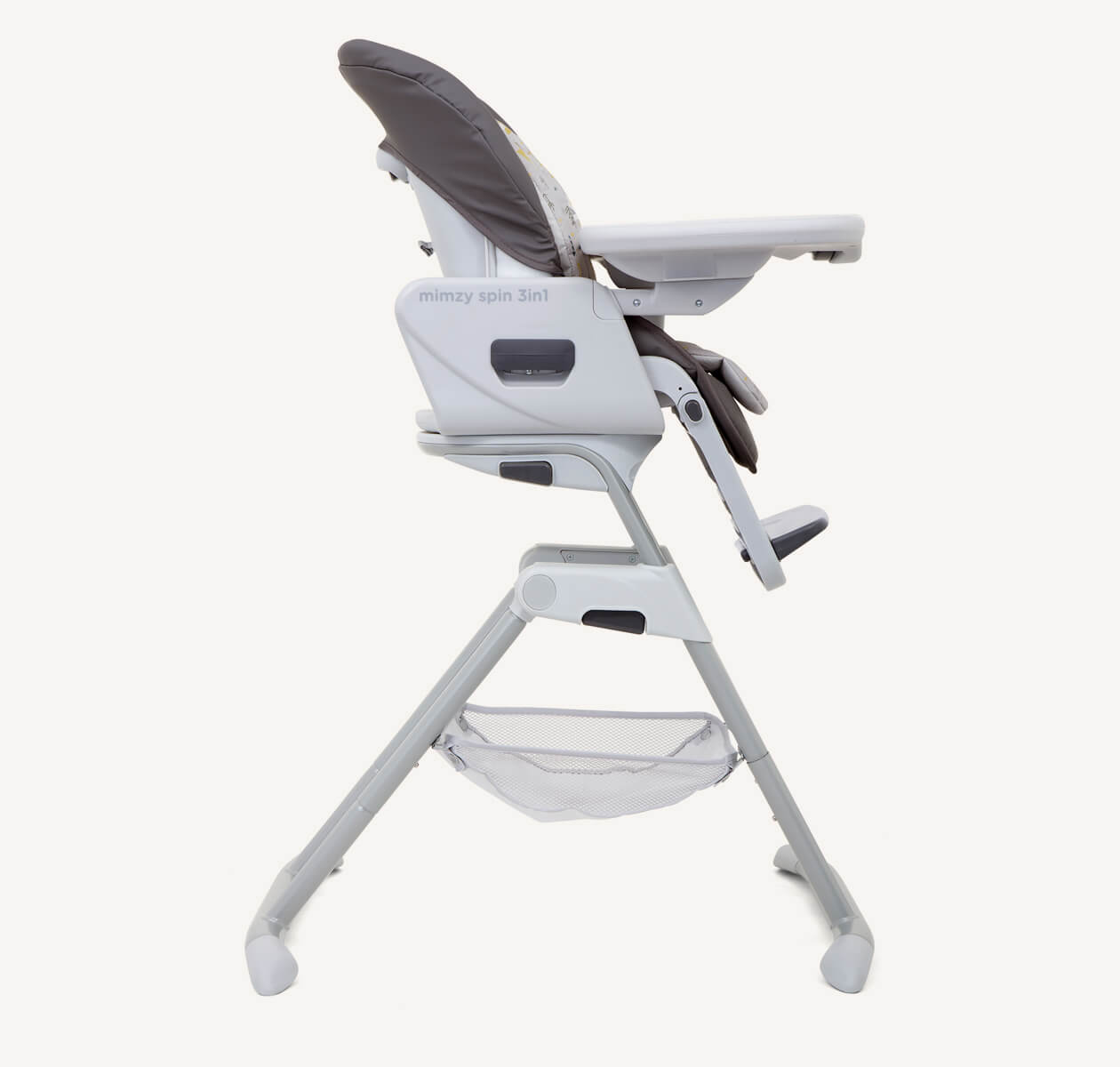 Joie Mimzy Spin 3in1 Highchair | 360° One-Hand Activated Swivel Seat | Newborn to 15kg | 5 Tilt & 5 Height Positions | Compact Standing Fold | Premium Baby Feeding Chair - MINIMEE KIDS