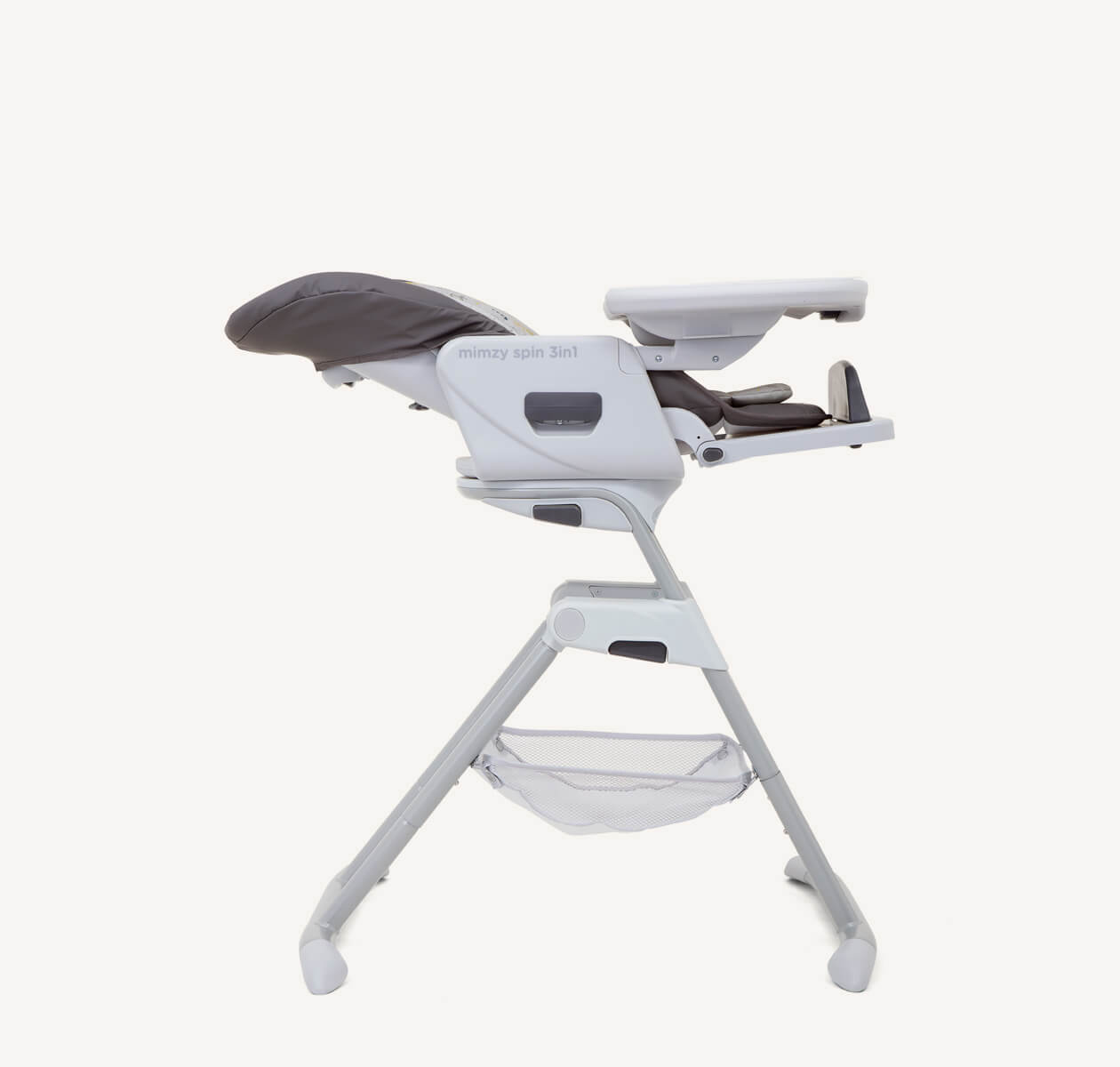 Joie Mimzy Spin 3in1 Highchair | 360° One-Hand Activated Swivel Seat | Newborn to 15kg | 5 Tilt & 5 Height Positions | Compact Standing Fold | Premium Baby Feeding Chair - MINIMEE KIDS