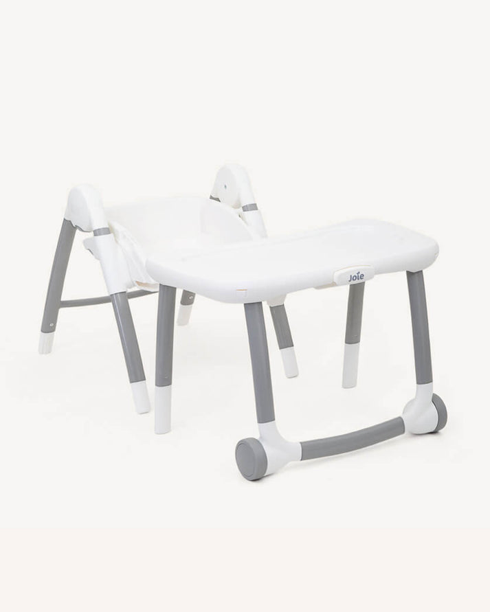 Joie Multiply 6-in-1 High Chair – Starry Night | Converts from Infant High Chair to Booster & Play Table | 5-Point Harness, 3 Recline Positions, 5 Height Adjustments, Removable Tray & Wheels | Suitable from 6 Months to 6 Years