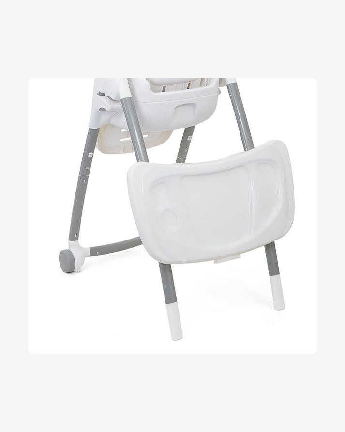 Joie Multiply 6-in-1 High Chair – Starry Night | Converts from Infant High Chair to Booster & Play Table | 5-Point Harness, 3 Recline Positions, 5 Height Adjustments, Removable Tray & Wheels | Suitable from 6 Months to 6 Years