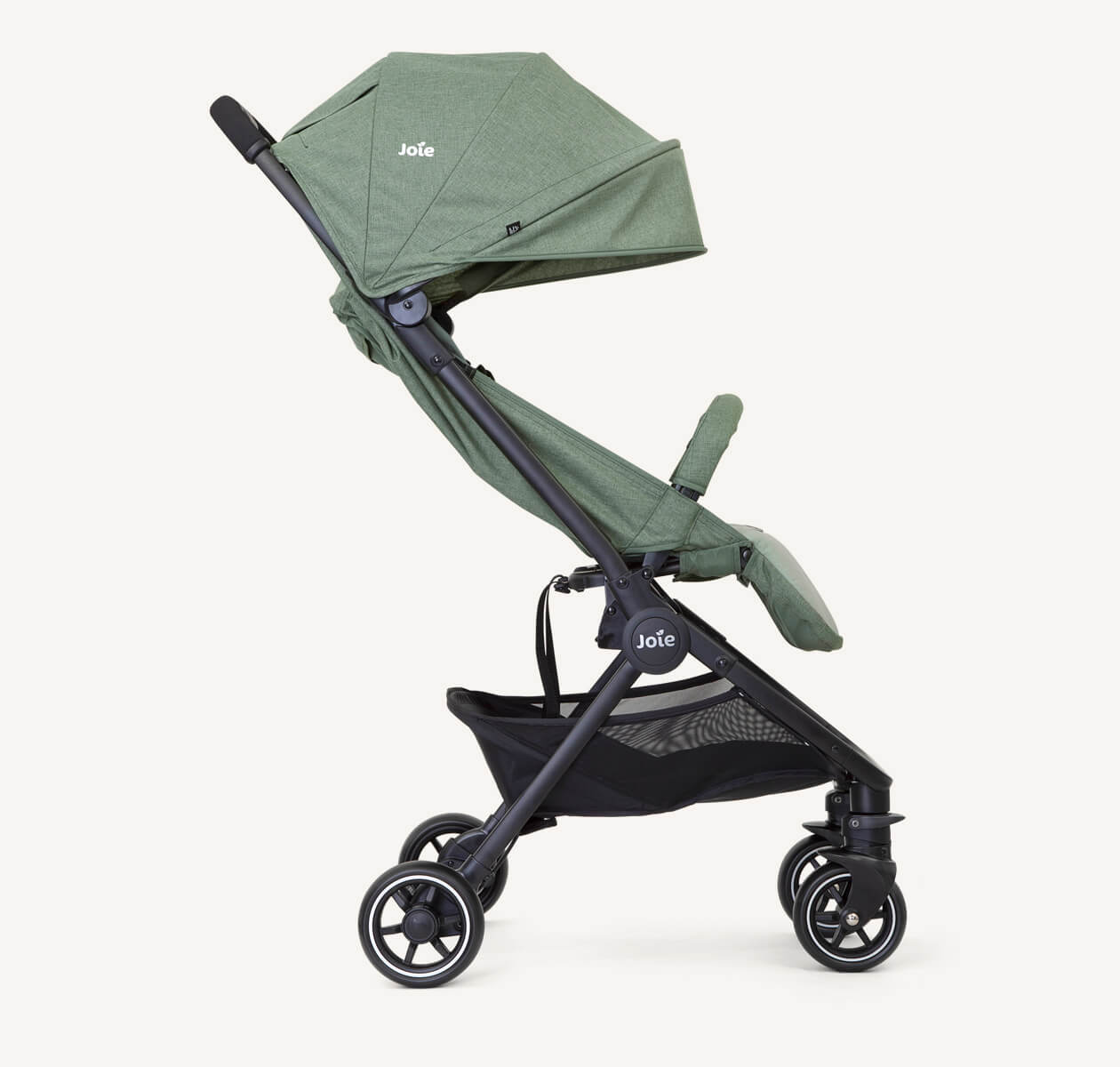 Joie Pact™ Lightweight Compact Stroller | Birth to 15kg (Approx. 3 Years) | Featherlight 6kg with One-Hand Flat Fold | 3-in-1 Travel System Ready | Includes Carry Strap, Travel Bag & Rain Cover - MINIMEE KIDS