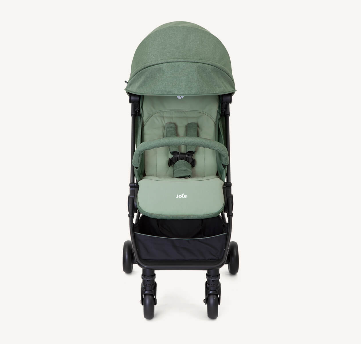 Joie Pact™ Lightweight Compact Stroller | Birth to 15kg (Approx. 3 Years) | Featherlight 6kg with One-Hand Flat Fold | 3-in-1 Travel System Ready | Includes Carry Strap, Travel Bag & Rain Cover - MINIMEE KIDS