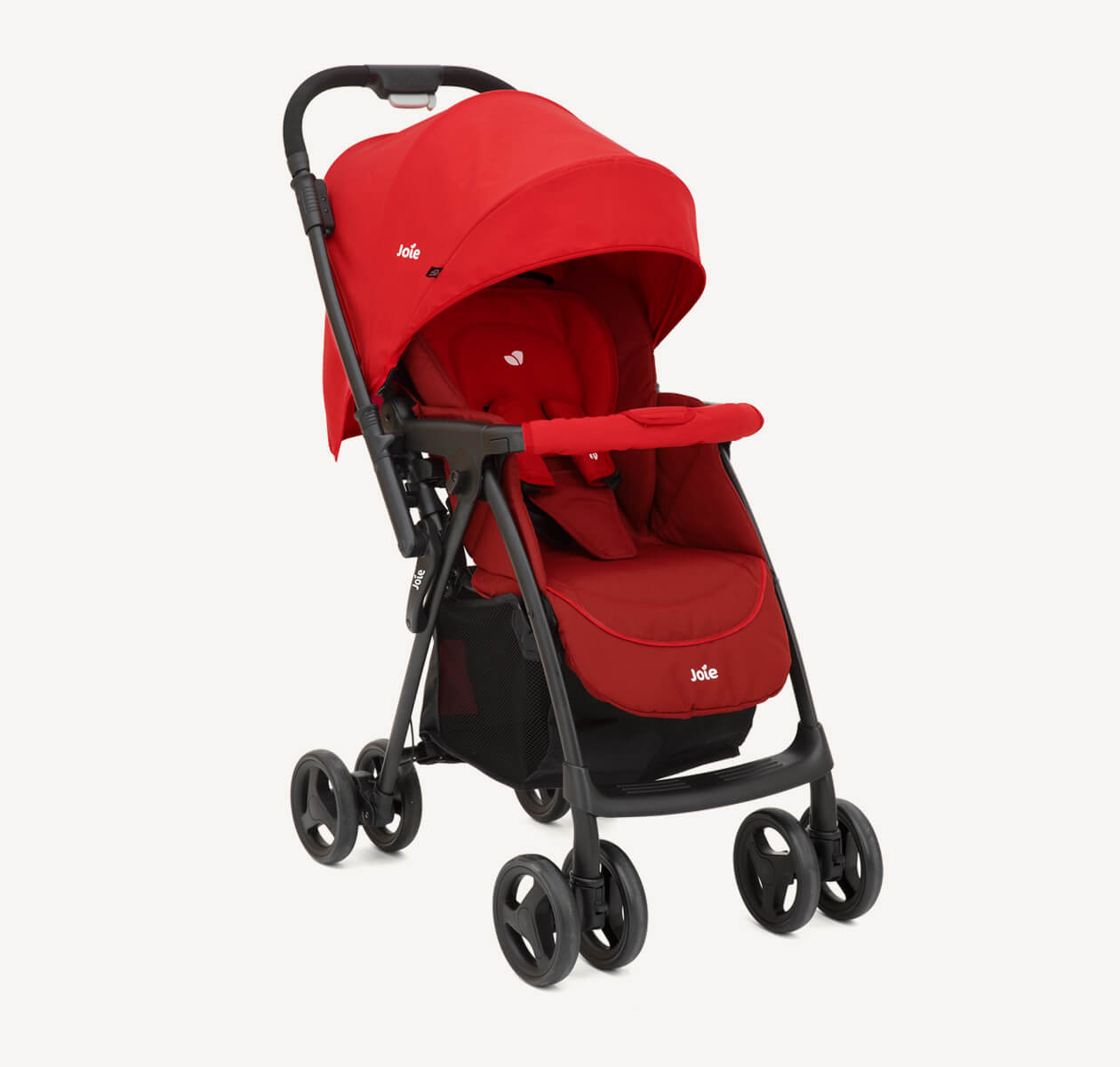 Joie Mirus™ Reversible Handle Stroller | 2-in-1 Lightweight Travel System | Birth to 17.5kg (Approx. 3-4 Years) | One-Hand Fold & Flat Recline | No-Adapter-Needed Compatibility with Joie Infant Carriers - MINIMEE KIDS